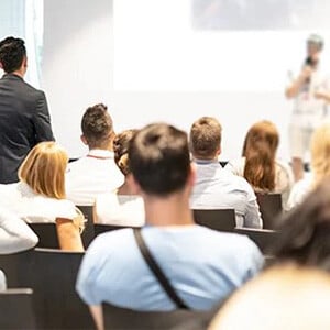 user group at business conference